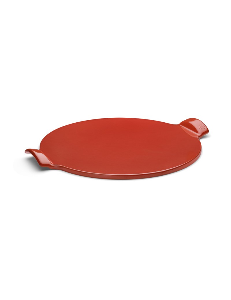 Coffret Pizza Stone lisse Rouge Coquelicot 37 cm en céramique EMILE HENRY Coffret Pizza Stone lisse Rouge Coquelicot 37 cm en céramique EMILE HENRY
