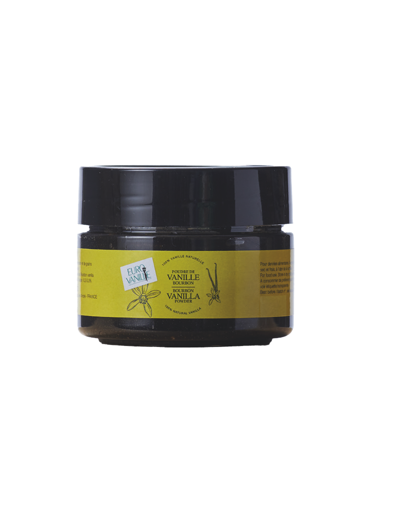Poudre de vanille naturelle Bourbon - P100 EURO VANILLE
