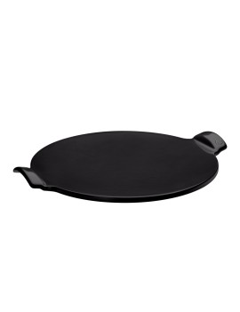 Coffret Pizza stone lisse Truffe noire 36 cm en céramique Emile Henry EMILE HENRY