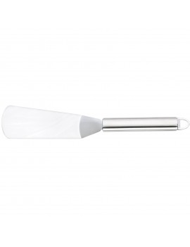 Spatule coudée large  inox - gamme POC CRISTEL