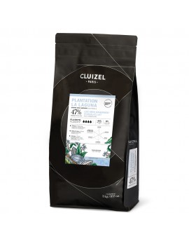 Chocolat lait de couverture Plantation La Laguna 47% MICHEL CLUIZEL