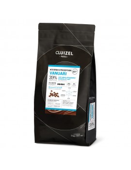 Chocolat lait de couverture Grands Accords Vanuari 39% MICHEL CLUIZEL