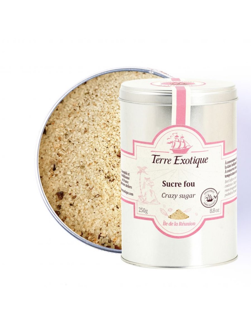 Sucre fou 250 g TERRE EXOTIQUE Sucre fou 250 g TERRE EXOTIQUE