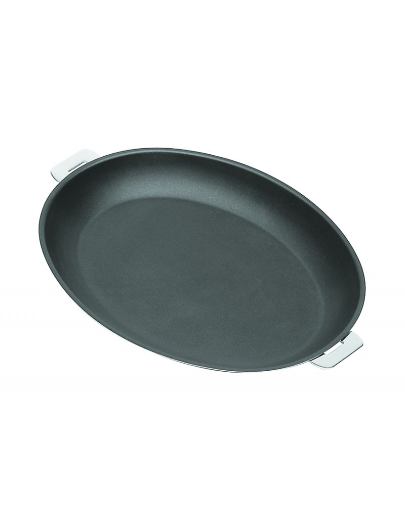 Poele ovale tout inox Mutine amovible exceliss CRISTEL Poele ovale tout inox Mutine amovible exceliss CRISTEL