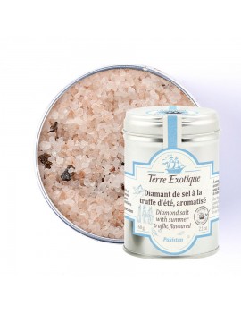 Diamant de sel à la truffe d'été et aromatisé 60 g TERRE EXOTIQUE