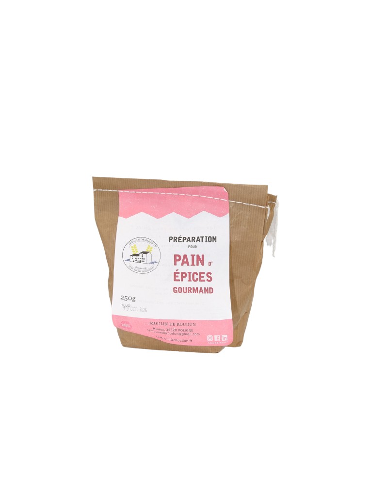 Préparation pain d'épices 250g LE MOULIN DE ROUDUN Préparation pain d'épices 250g LE MOULIN DE ROUDUN