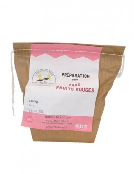 Préparation pains aux baies rouges 400g LE MOULIN DE ROUDUN