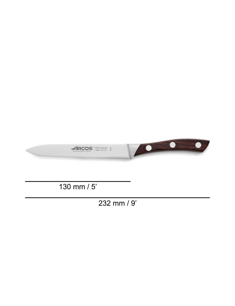 Coffret 3 couteaux Natura : Office 10 cm - Tomate 13 cm - Cuisine 18 cm -  Cuisine - Parlapapa