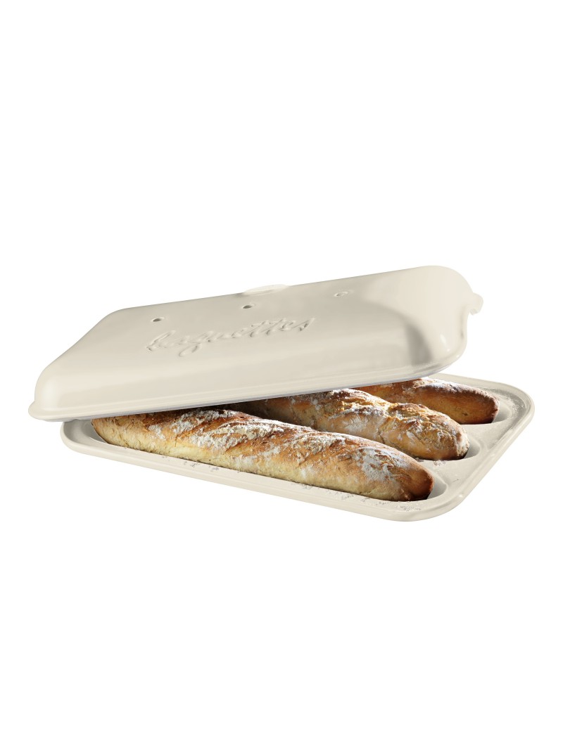 Moule mini-baguettes Emile Henry en céramique