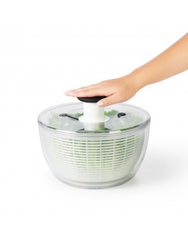 Essoreuse à salade 26 cm à bouton poussoir OXO