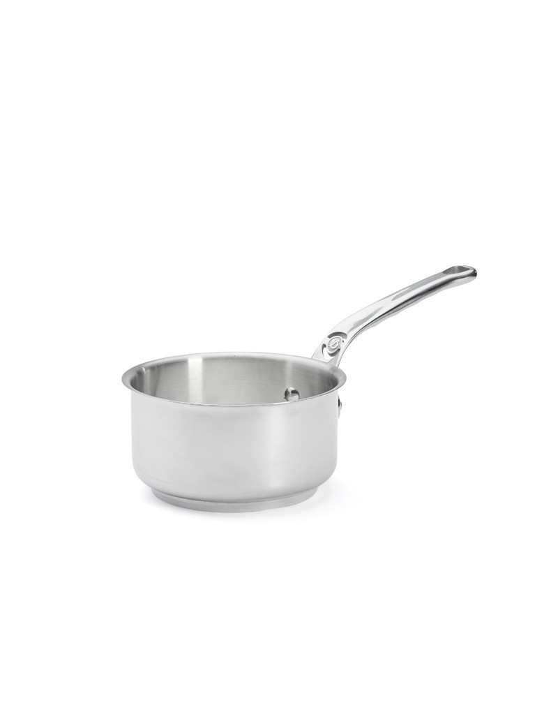 Casserole Milady tout inox avec queue en fonte d'inox DE BUYER INDUSTRIES