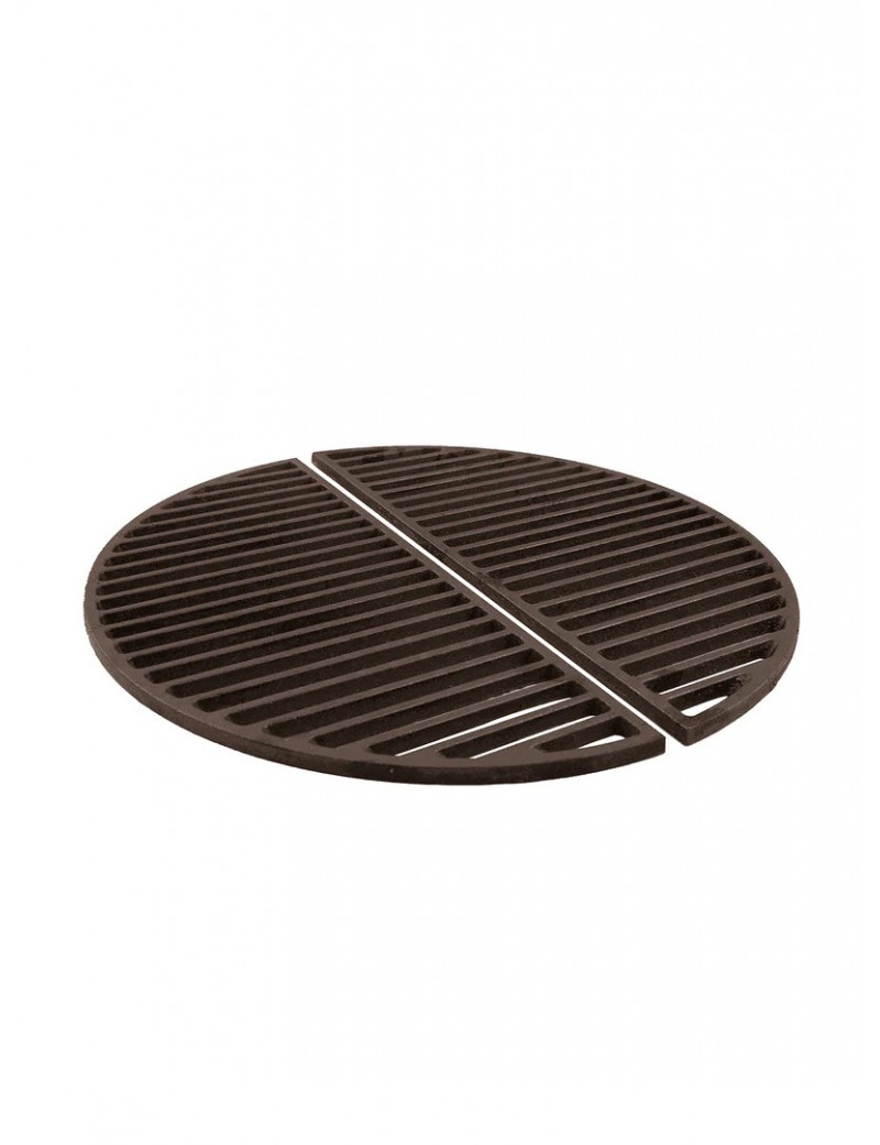 2 Grilles demi-lune en fonte Kamado Kamal Ø 60cm BARBECOOK