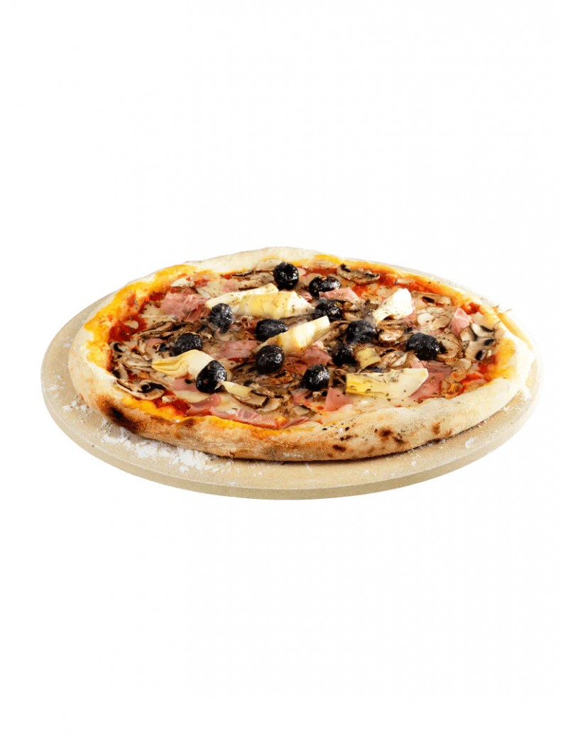 Pierre à pizza universelle en argile réfractaire BARBECOOK