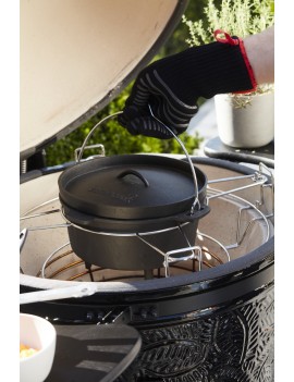 Cocotte en fonte émaillée 3L BARBECOOK