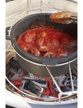 Cocotte en fonte émaillée 3L BARBECOOK