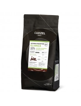 Chocolat noir de couverture Grands Accords ELIANZA 55% MICHEL CLUIZEL