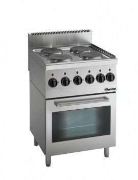 Fourneau él. 600, L600, 4PL, FE BARTSCHER