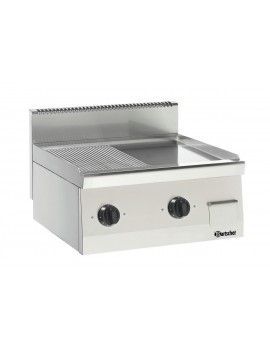 Plaque grill 600, B600, 1/2-1/2 BARTSCHER