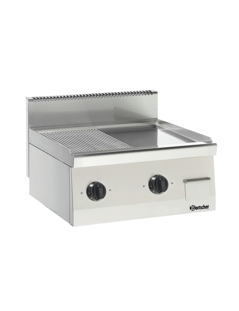 Plaque grill 600, B600, 1/2-1/2 BARTSCHER