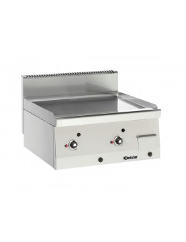 Plaque grill gaz 600, B600, lisse BARTSCHER