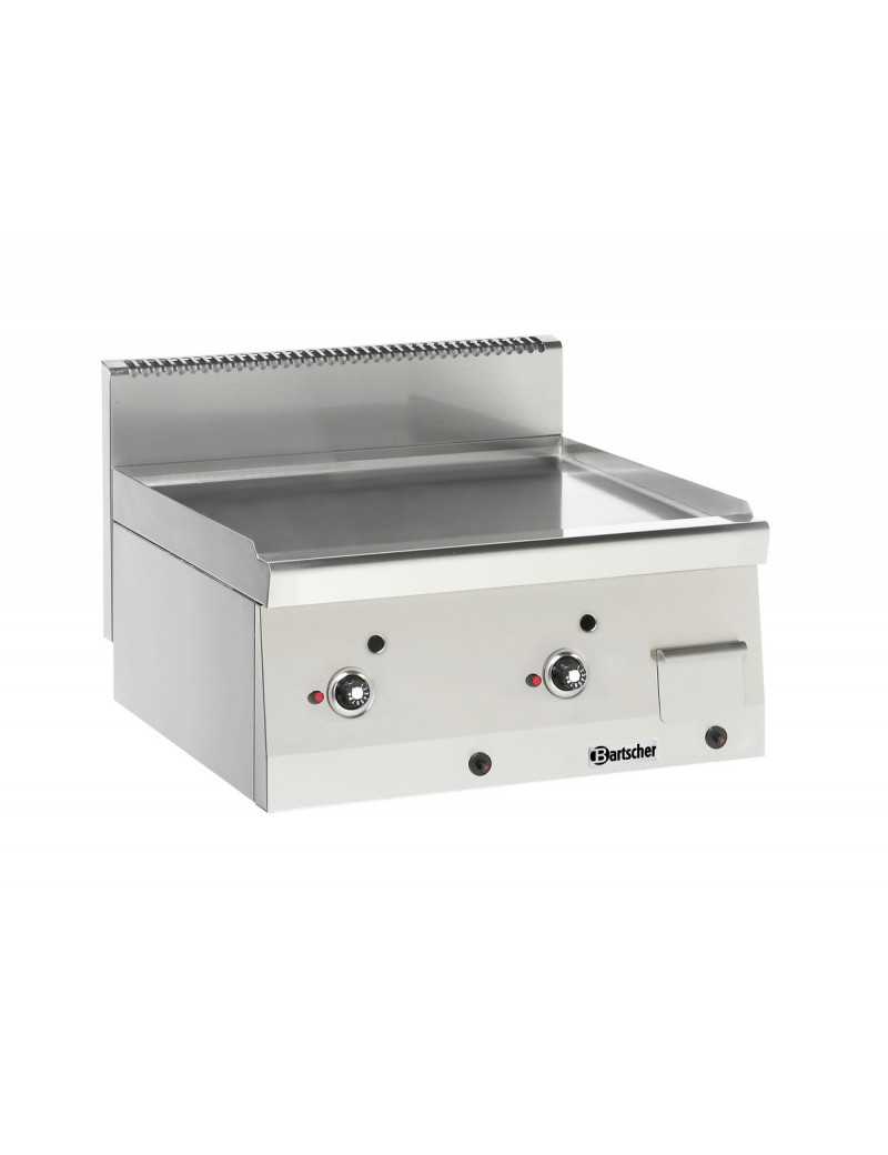 Plaque grill gaz 600, B600, lisse BARTSCHER