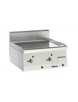Plaque grill gaz 600, B600, lisse BARTSCHER