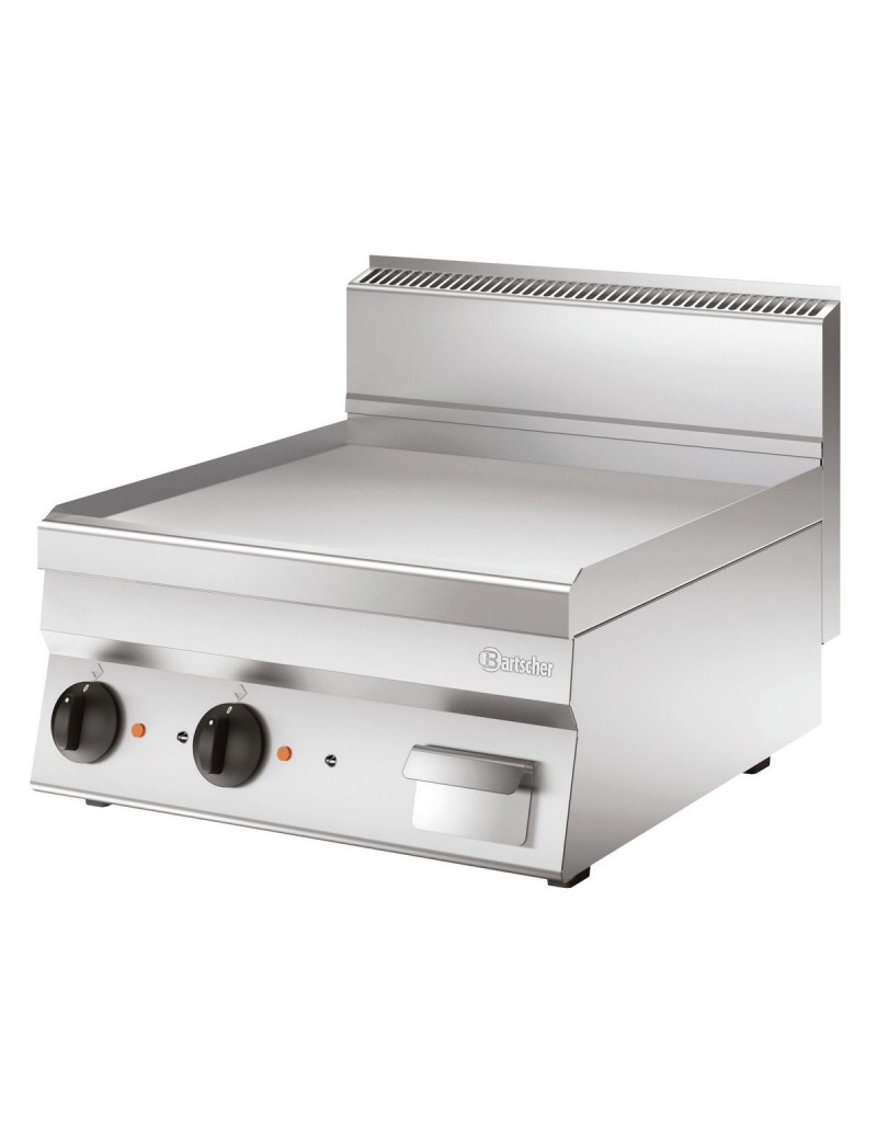 Plaque grill 650, L600, lisse BARTSCHER