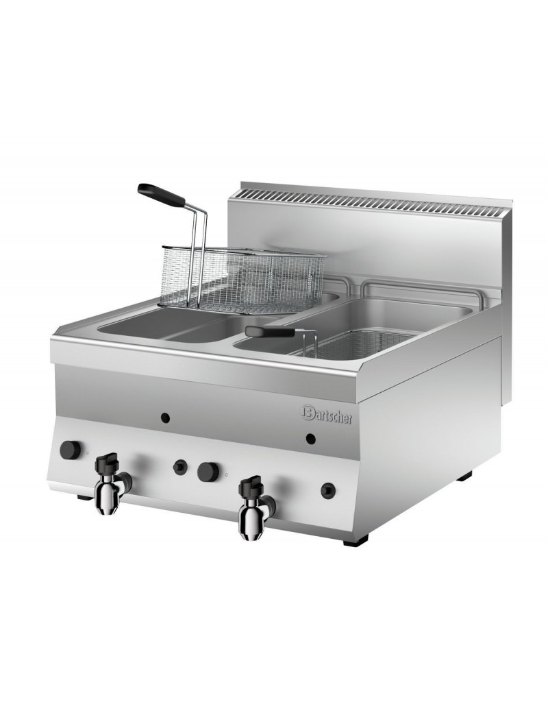 Friteuse à gaz 650, 2x8L, TG BARTSCHER