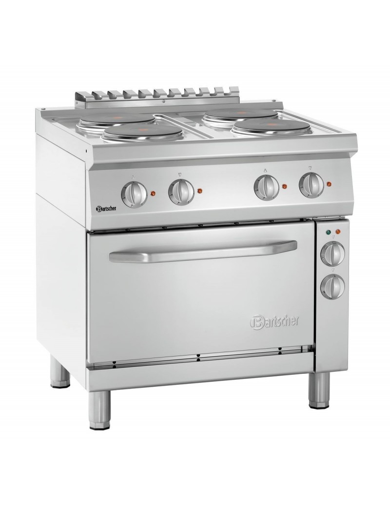 Plan de cuisson él. 700, B800, 4PL, EBO BARTSCHER