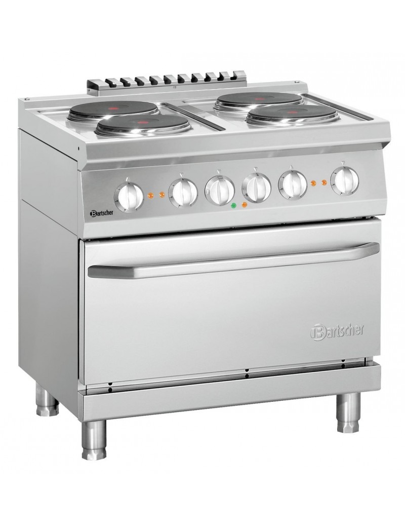 Fourneau él. 700, L800, 4PL, FE BARTSCHER