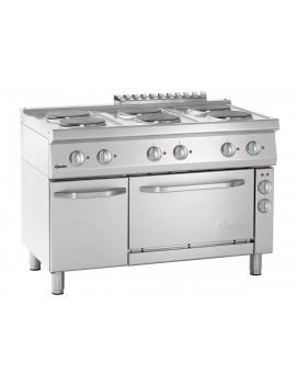 Plan de cuisson él. 700, B1200, 6Pl, EBO BARTSCHER