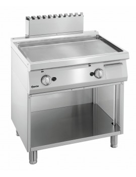Plaque grill gaz 700, L800, lisse BARTSCHER