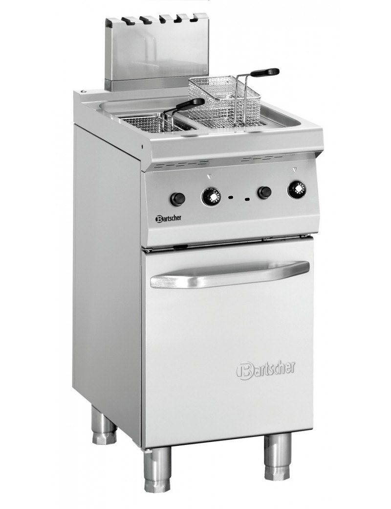 Friteuse gaz 700, L400, 2x7L BARTSCHER