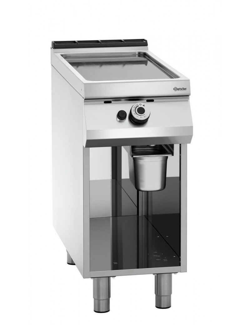 Plaque grill gaz lisse, SO BARTSCHER