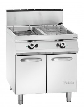 Friteuse à gaz avec 2 cuves BARTSCHER