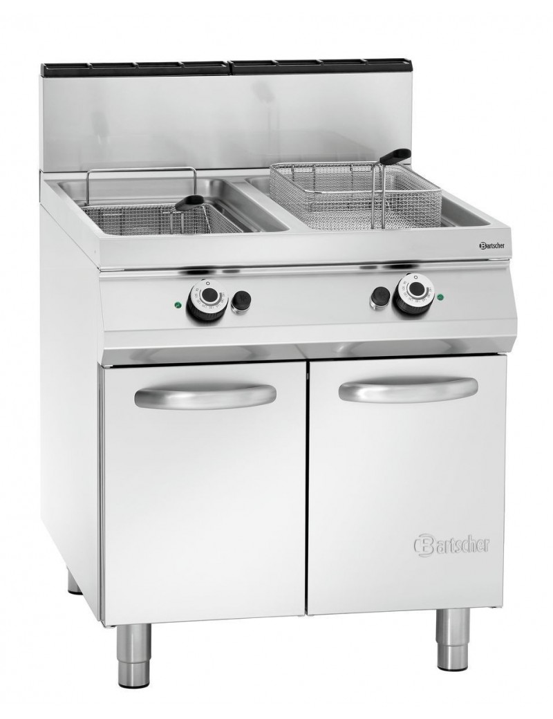 Friteuse à gaz avec 2 cuves BARTSCHER