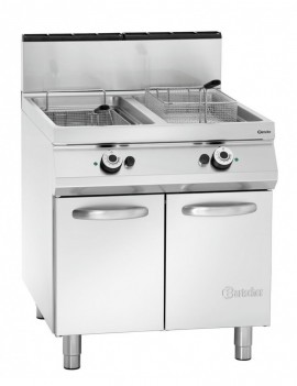 Friteuse à gaz avec 2 cuves BARTSCHER