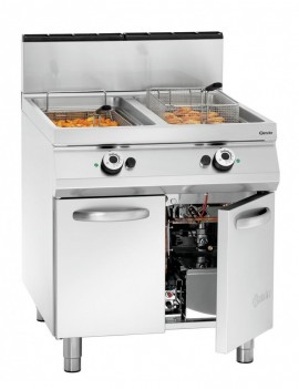 Friteuse à gaz avec 2 cuves BARTSCHER