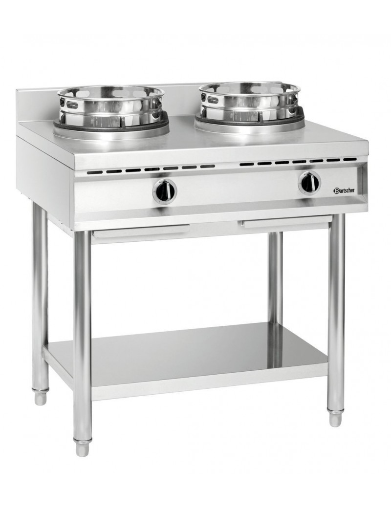 Wok, 2 brûleurs BARTSCHER