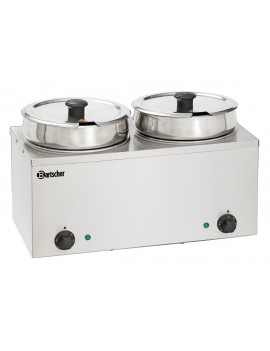 Bain Marie Hotpot, 2x pot, 6,5 L BARTSCHER