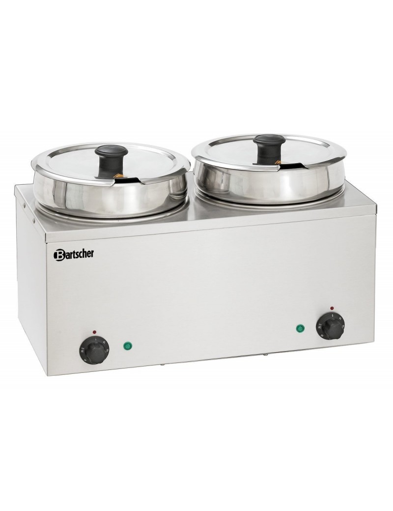 Bain Marie Hotpot, 2x pot, 6,5 L BARTSCHER Bain Marie Hotpot, 2x pot, 6,5 L BARTSCHER