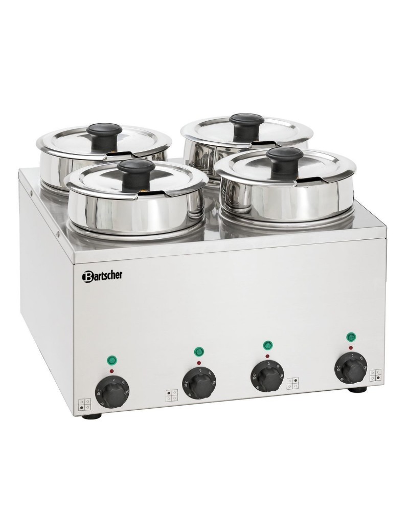 Bain Marie Hotpot, 4x pot, 3,5 L BARTSCHER Bain Marie Hotpot, 4x pot, 3,5 L BARTSCHER