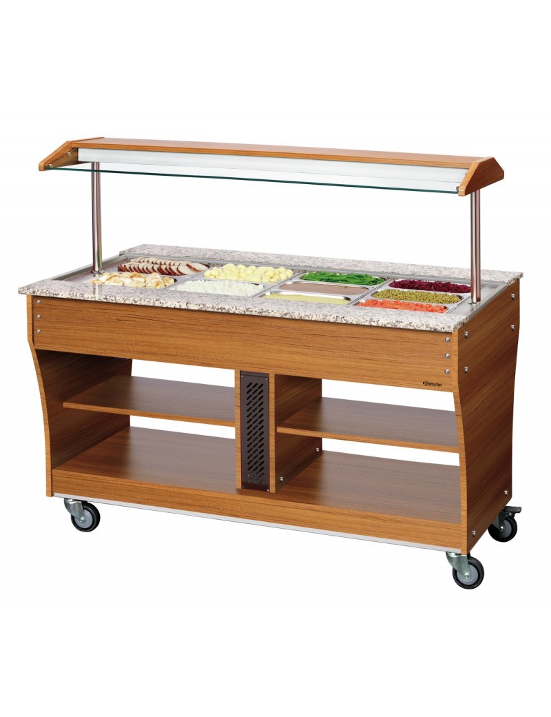Chariot buffet, chaud, 4x1/1GN BARTSCHER