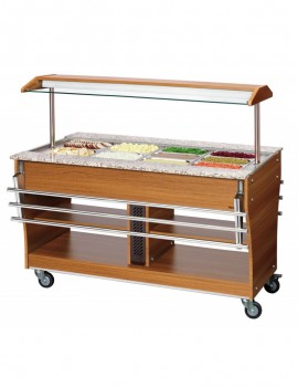 Chariot buffet, chaud, 4x1/1GN BARTSCHER