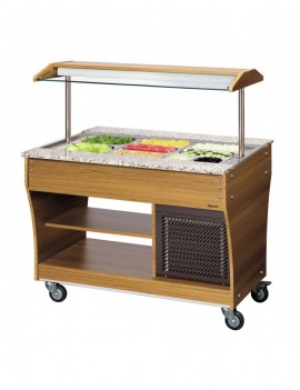 Chariot buffet, froid, 3x1/1 GN BARTSCHER