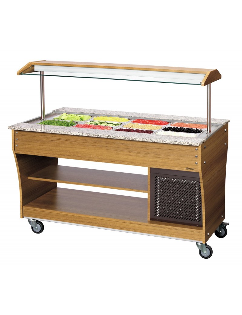 Chariot buffet, froid, 4x1/1 GN BARTSCHER Chariot buffet, froid, 4x1/1 GN BARTSCHER