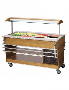 Chariot buffet, froid, 4x1/1 GN BARTSCHER
