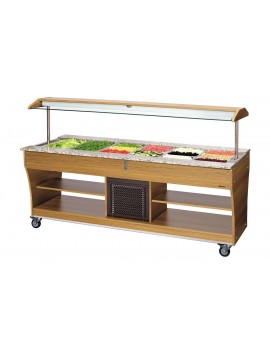 Chariot buffet, froid, 6x 1/1 GN BARTSCHER