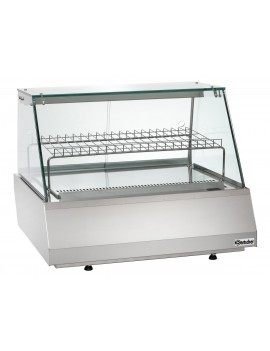 Vitrine réfrig. 2/1 GN, verre plat BARTSCHER