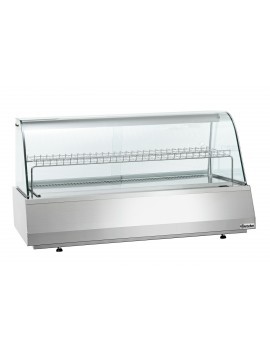 Vitrine réfrig. 3/1GN, verre bombé BARTSCHER